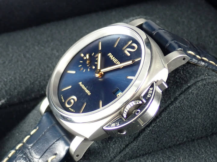 パネライ ルミノール Ref.PAM00926 ブルー文字盤 中古 ruminor-18