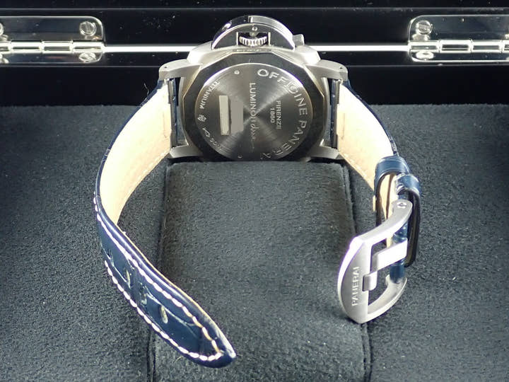 パネライ ルミノール Ref.PAM00926 ブルー文字盤 中古 ruminor-18