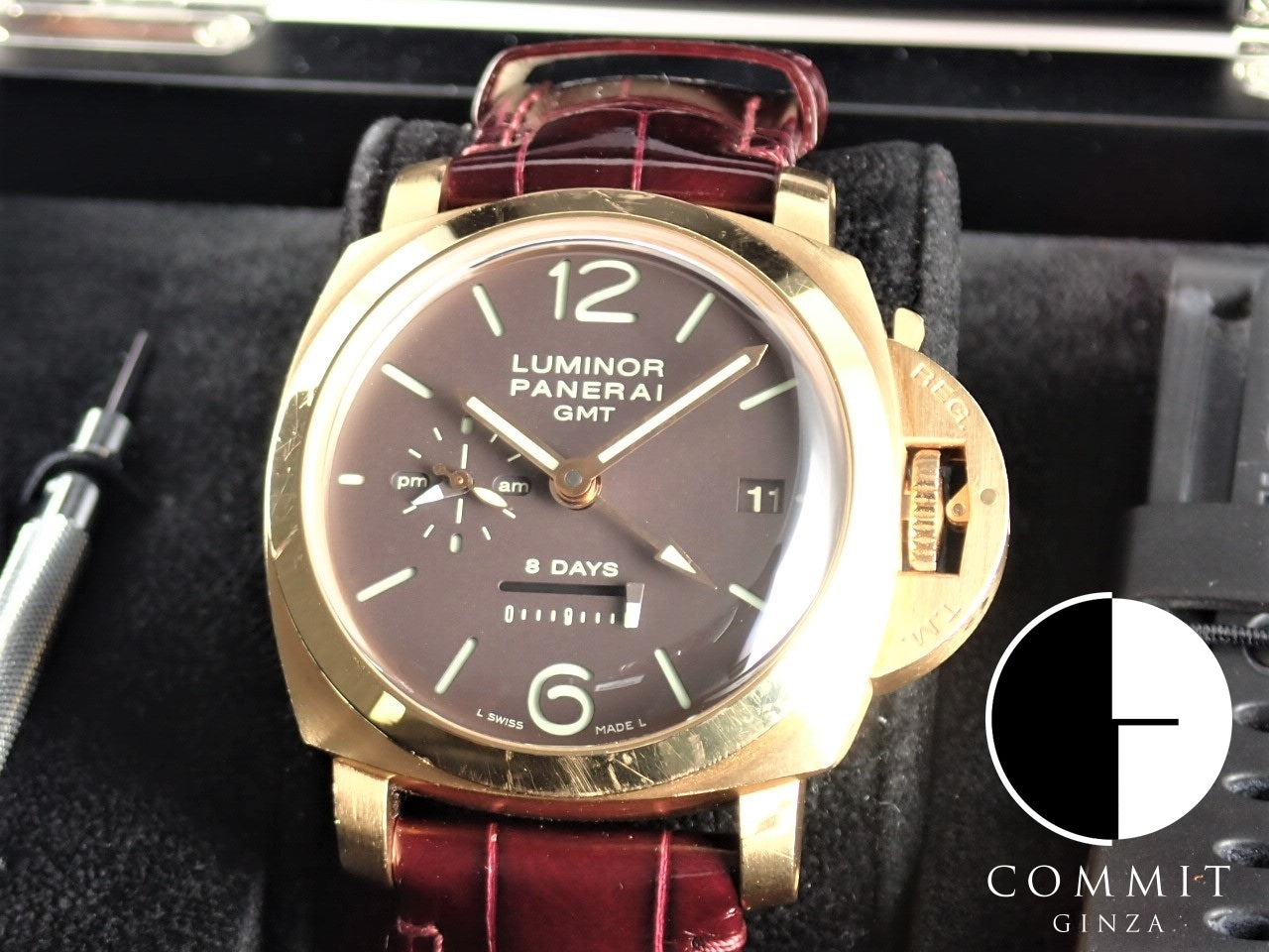 Panerai Luminor 1950 8 Days GMT &lt;Warranty, Box, etc.&gt;