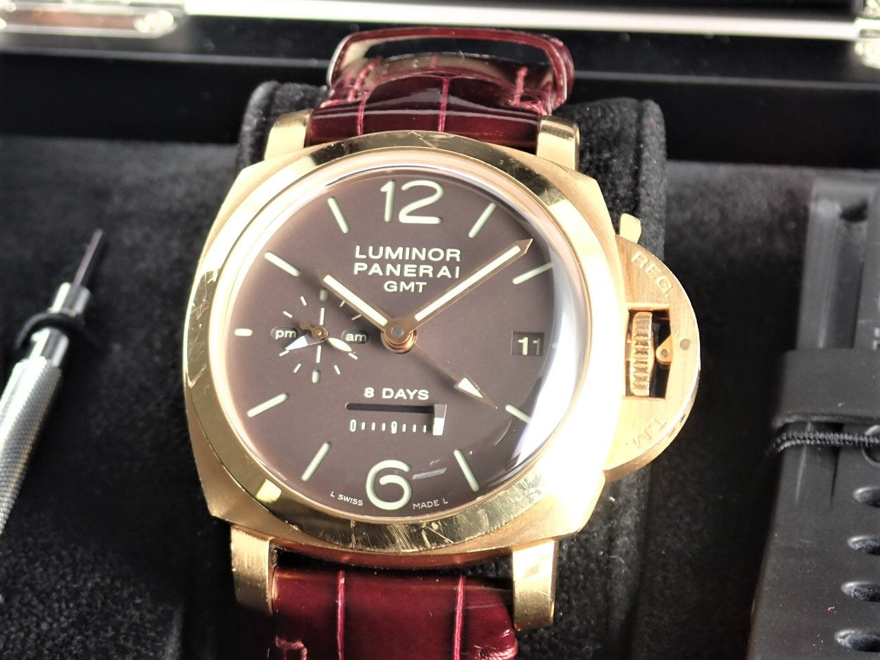 Panerai Luminor 1950 8 Days GMT &lt;Warranty, Box, etc.&gt;