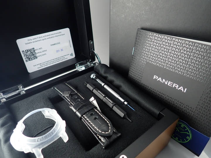 パネライ ルミノール Ref.PAM01312 ブラック文字盤 極美品 ruminor-21