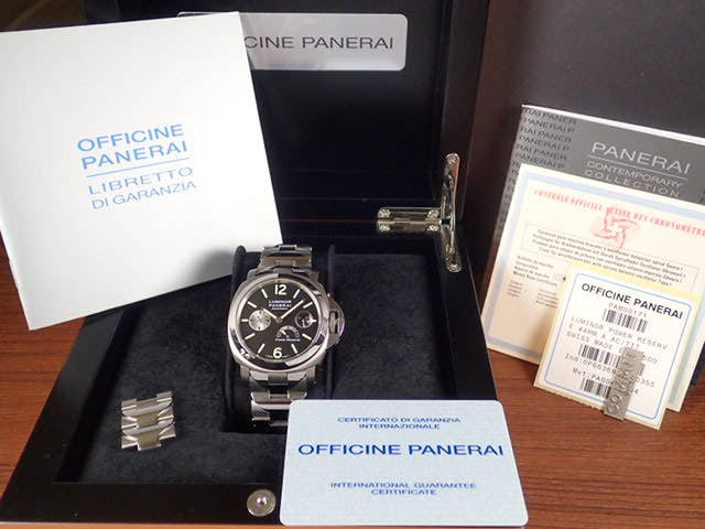 パネライ ルミノール Ref.PAM00171 ブラック文字盤 中古 ruminor-4