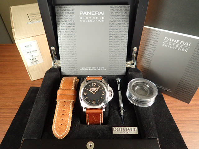 パネライ ルミノール Ref.PAM00372 ブラック文字盤 中古 ruminor-6