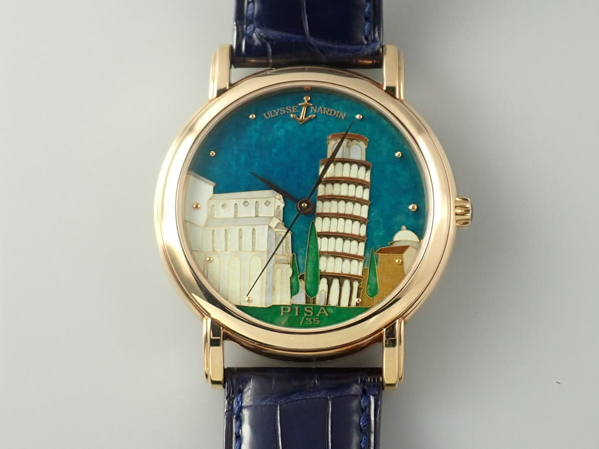 ユリスナルダン サンマルコ クロワゾネ PISA Ref.136-77-9/PISA クロワゾネ文字盤 中古 1S7CFRCT