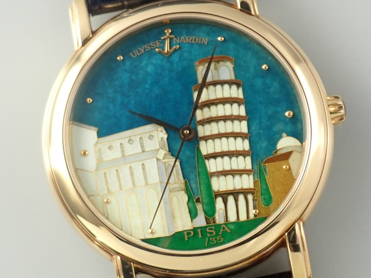ユリスナルダン サンマルコ クロワゾネ PISA Ref.136-77-9/PISA クロワゾネ文字盤 中古 1S7CFRCT