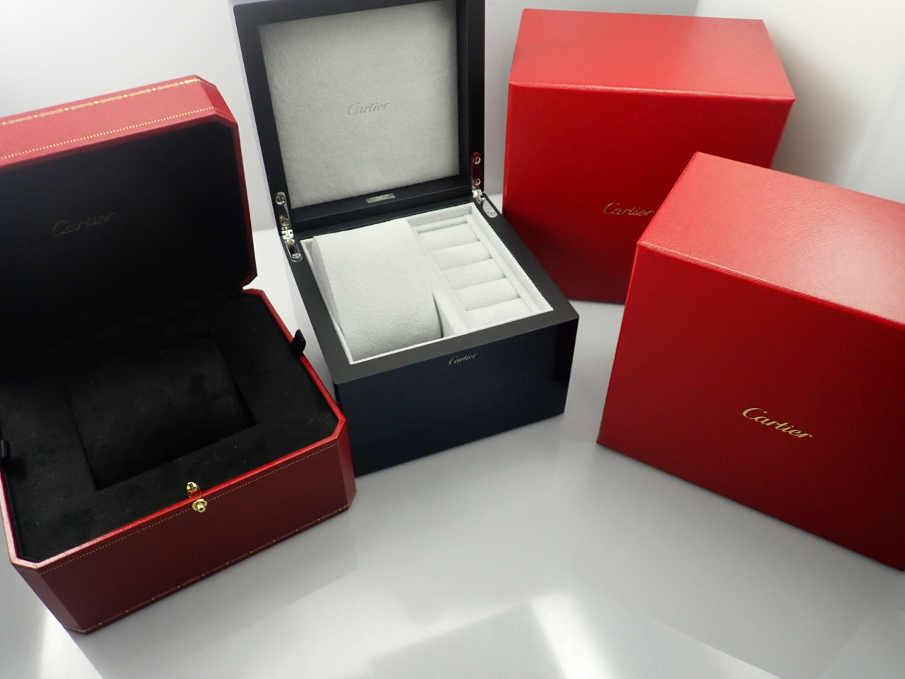 Cartier Precious Santos Dumont Box XL &lt;Warranty Box and Others&gt;