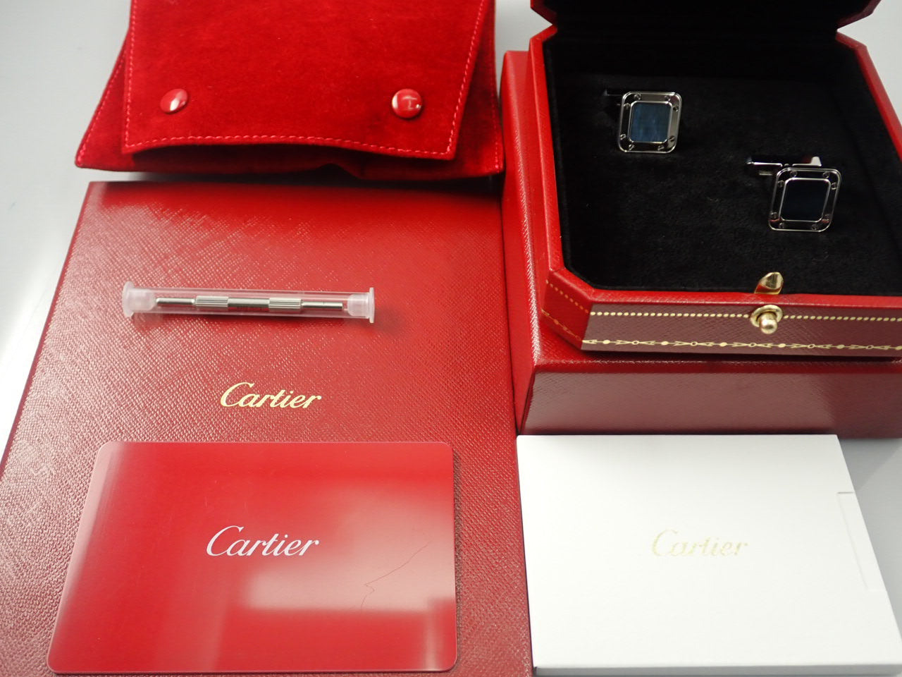 Cartier Precious Santos Dumont Box XL &lt;Warranty Box and Others&gt;