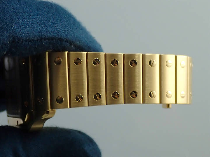 カルティエ サントス ドゥ カルティエ Ref.WGSA0030 シルバー文字盤 美品 L602TVFX