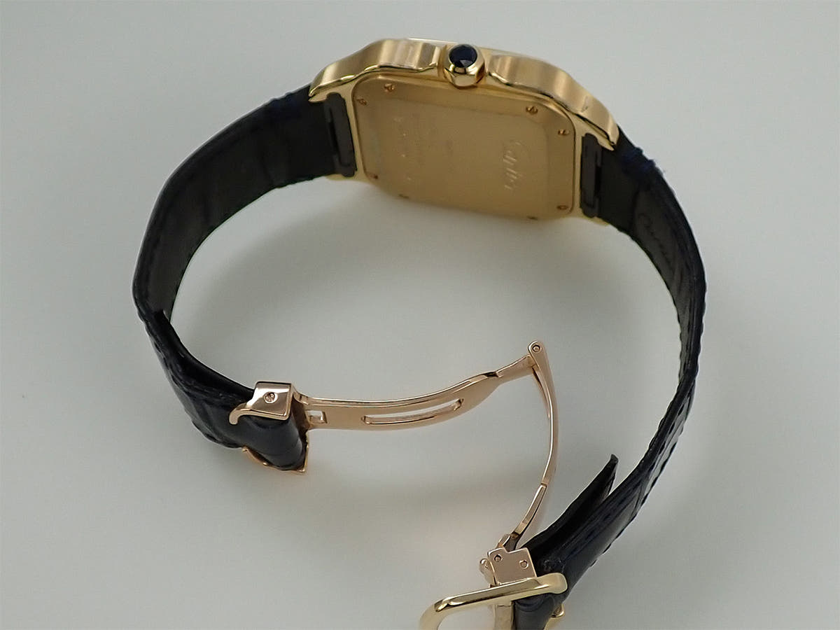 カルティエ サントス Ref.WJSA0008 シルバー文字盤 美中古 5RM6W080