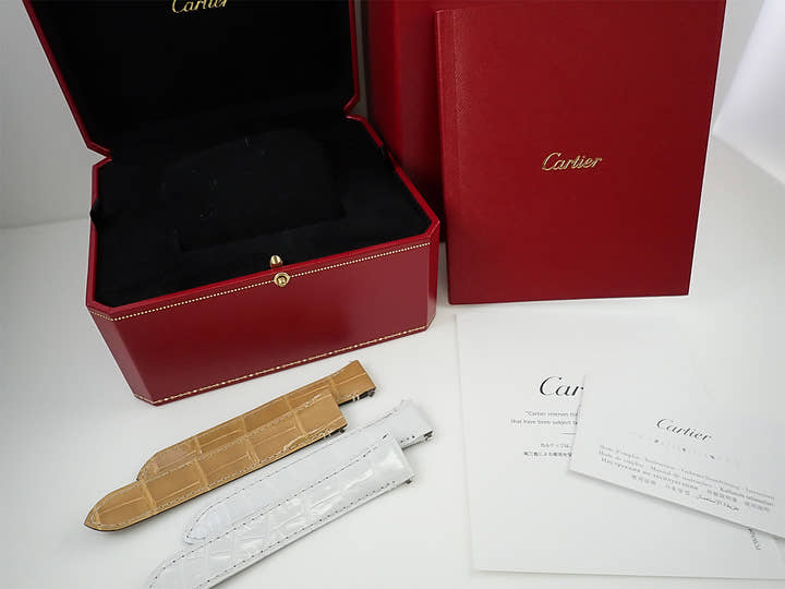 カルティエ サントス Ref.WJSA0008 シルバー文字盤 美中古 5RM6W080