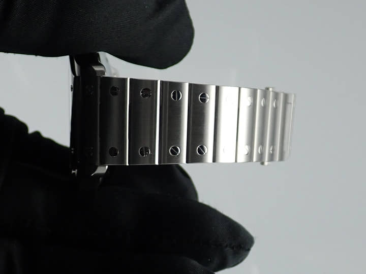 カルティエ サントス Ref.WSSA0030 ブルー文字盤 中古 santos-5
