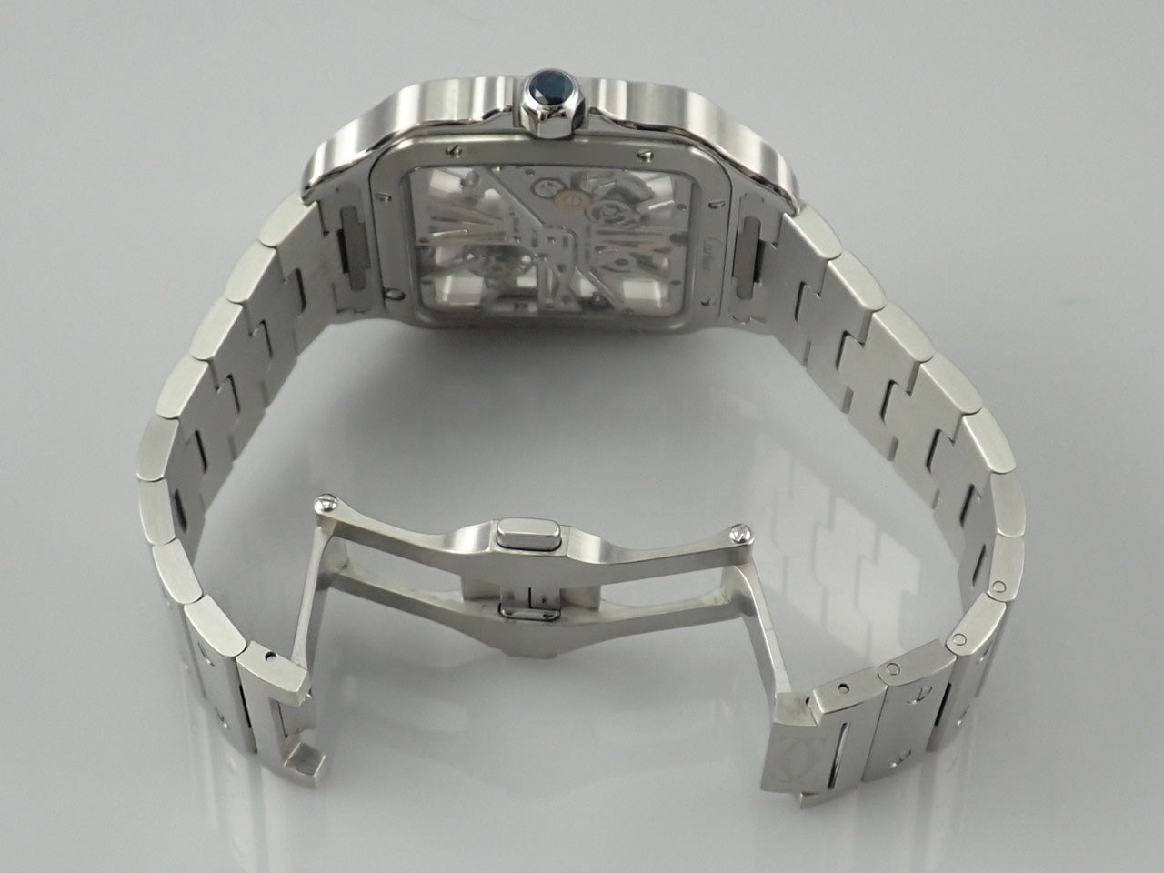 Cartier Santos De Cartier Skeleton Dial &lt;Warranty, Box, etc.&gt; CARTIER Santos De Cartier Skeleton