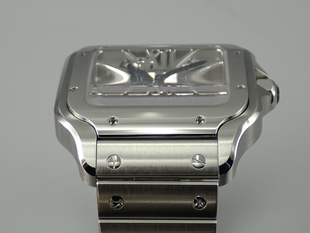 Cartier Santos De Cartier Skeleton Dial &lt;Warranty, Box, etc.&gt; CARTIER Santos De Cartier Skeleton