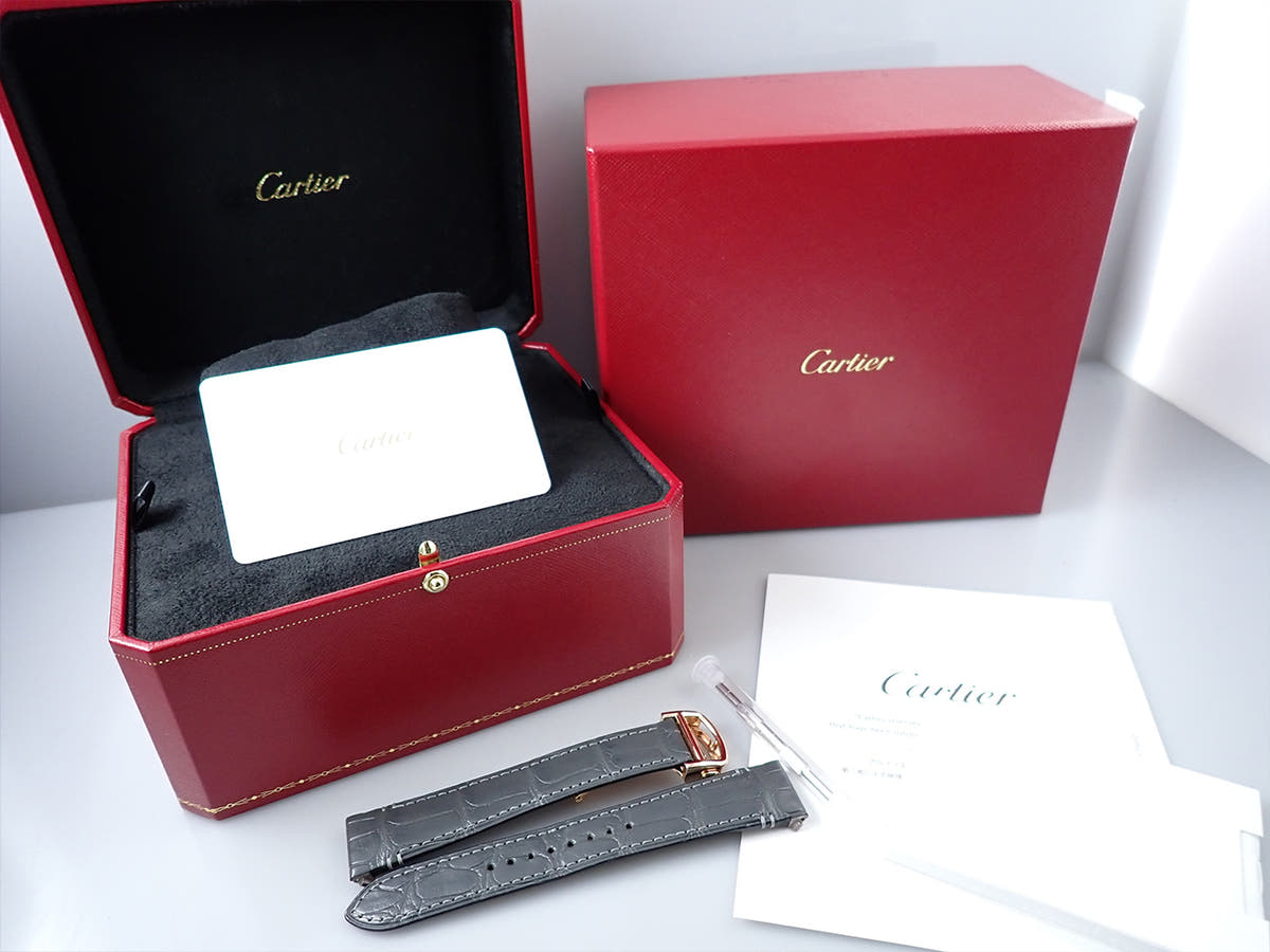カルティエ サントス ドゥ カルティエ  Ref.WGSA0031 シルバー文字盤 中古 X21VWSVW
