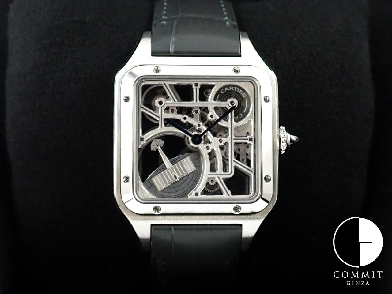 Cartier Santos Dumont Skeleton &lt;Warranty, Box, etc.&gt;