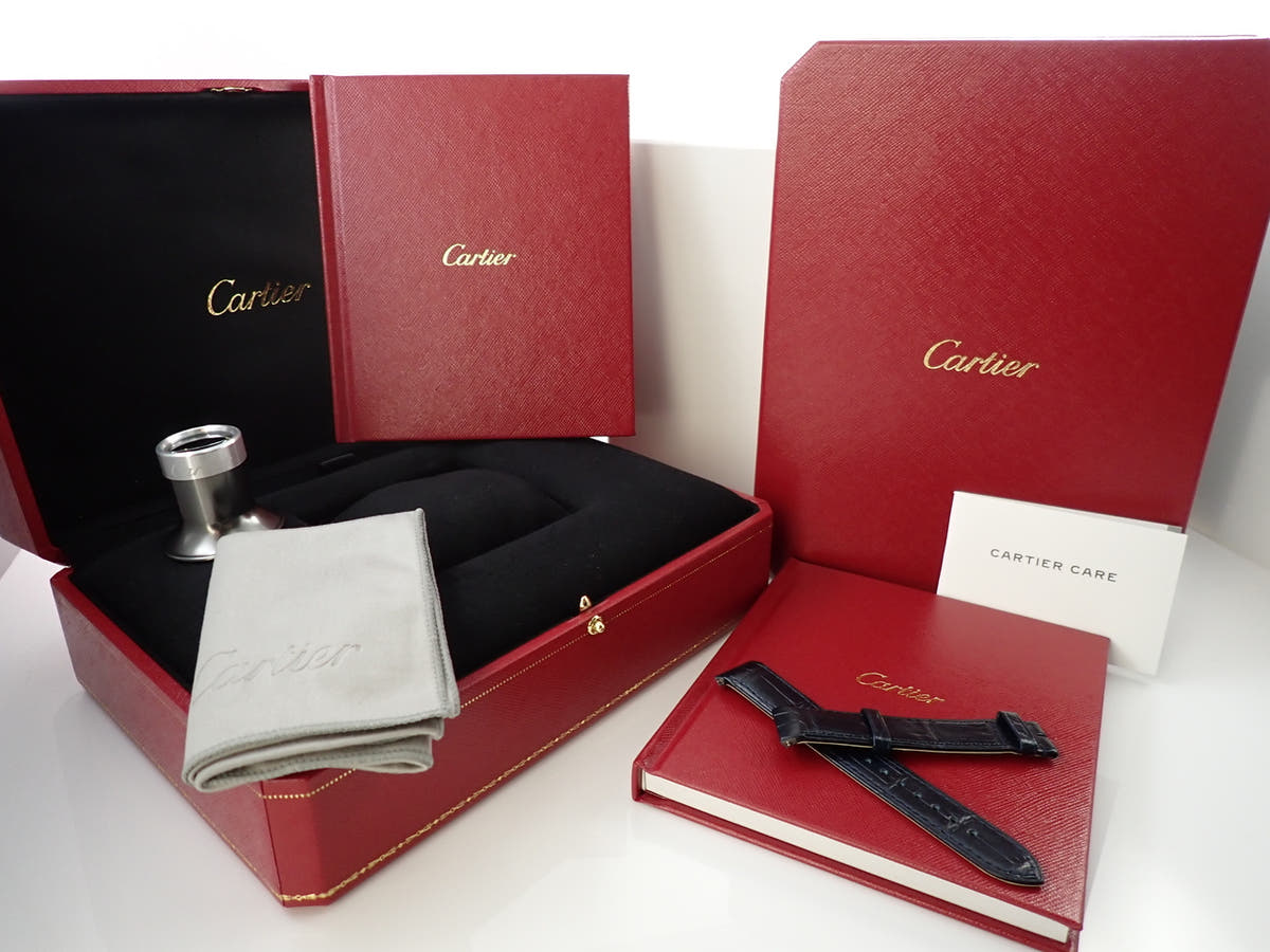 カルティエ サントス デュモン スケルトン Ref.WHSA0032 スケルトン文字盤 未使用 TH1H9199