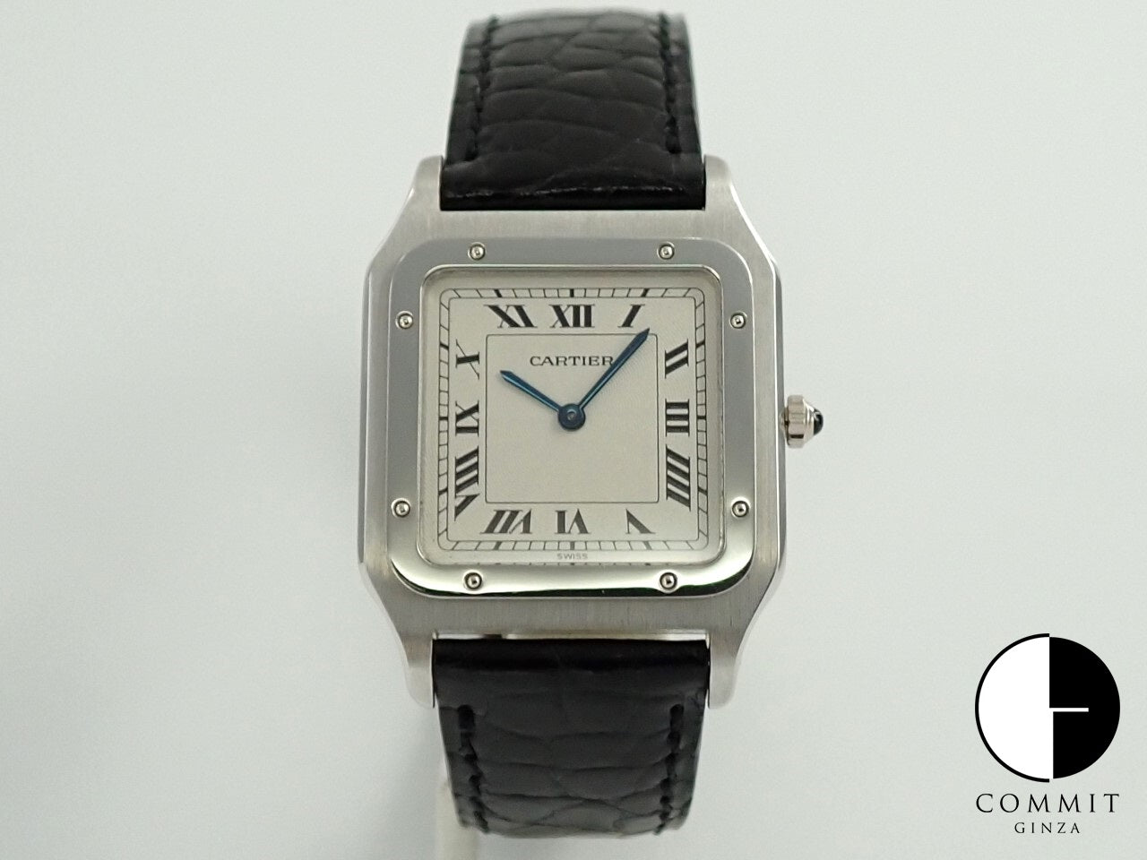 Cartier Santos-Dumont Ref.1575 PT Silver Dial