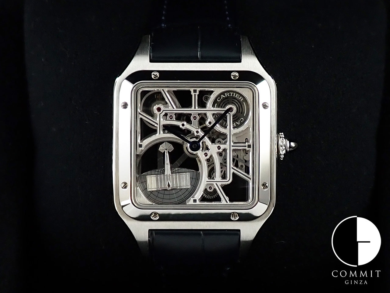 Cartier Santos Dumont Skeleton &lt;Warranty, Box, etc.&gt;