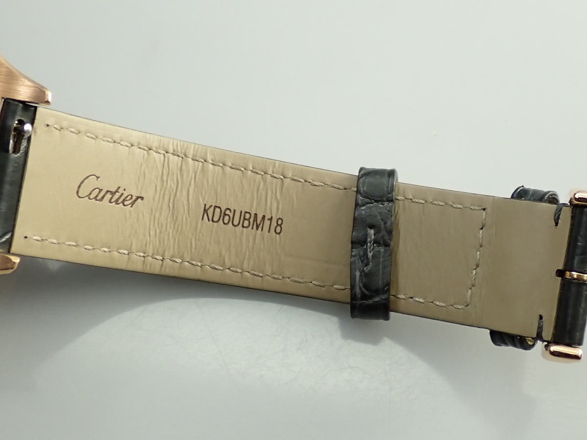 カルティエ サントス デュモン LM Ref.WGSA0021 シルバー文字盤 中古 VL51919W
