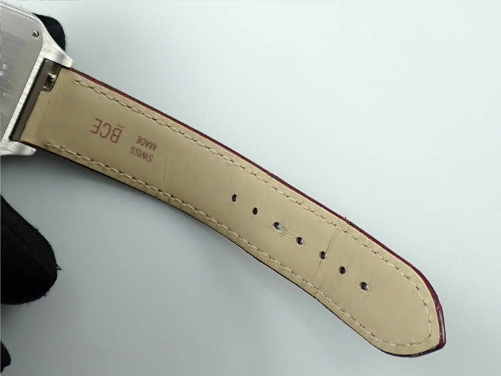 カルティエ サントス デュモン LM Ref.WGSA0053 シルバー文字盤 美中古 5V4SZP1C