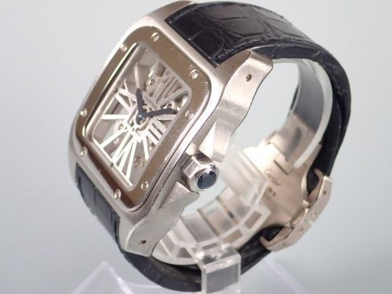 Cartier Santos 100 XL Skeleton Ref.W2020018