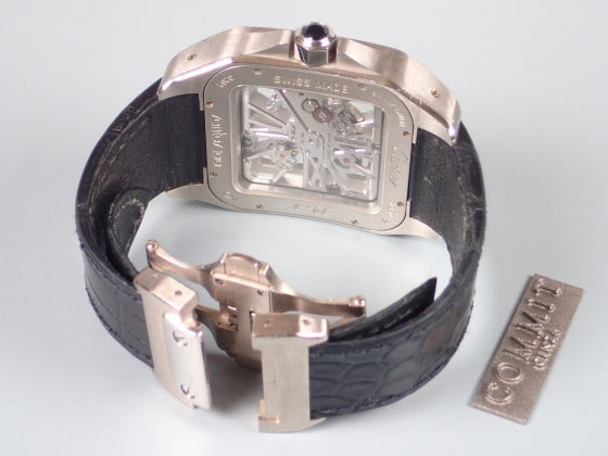 Cartier Santos 100 XL Skeleton Ref.W2020018