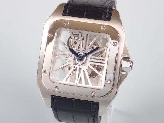 Cartier Santos 100 XL Skeleton Ref.W2020018