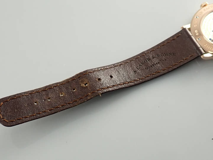 A.ランゲ＆ゾーネ サクソニア Ref.216.032 シルバー文字盤 美品 F3A40493