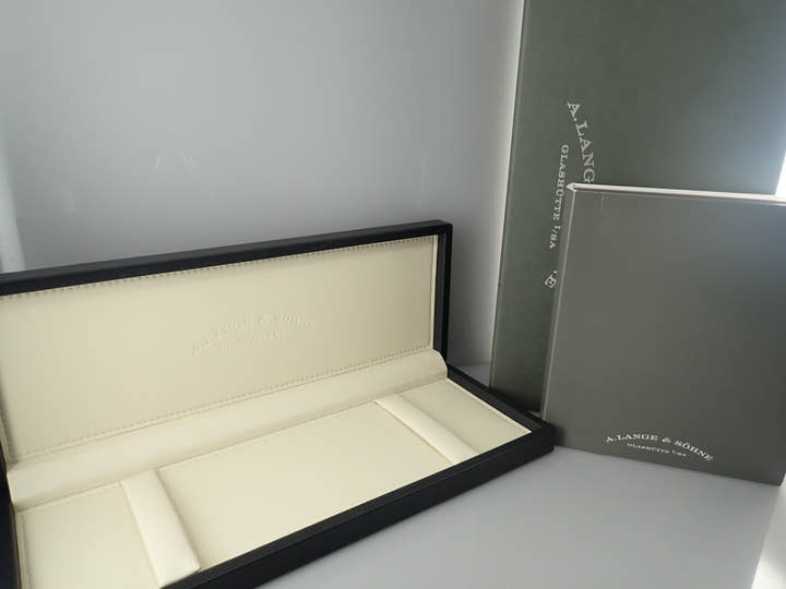 A.ランゲ＆ゾーネ サクソニア Ref.216.032 シルバー文字盤 美品 F3A40493