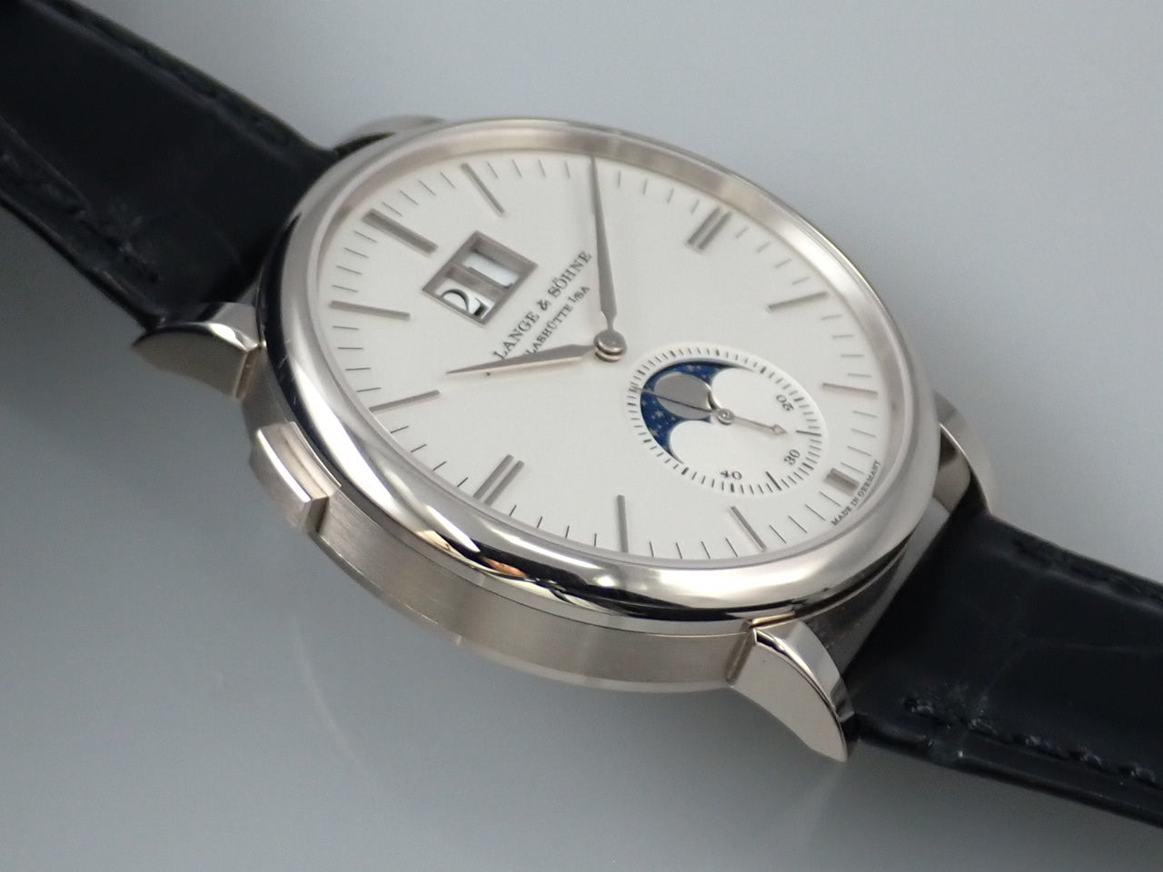 A. Lange &amp; Söhne Saxonia Moon Phase &lt;Warranty, Box, etc.&gt;