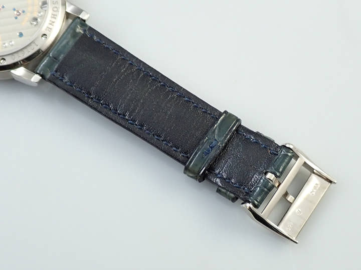 A.ランゲ＆ゾーネ サクソニア Ref.105.027 ブルー文字盤 中古 3MW3Y883