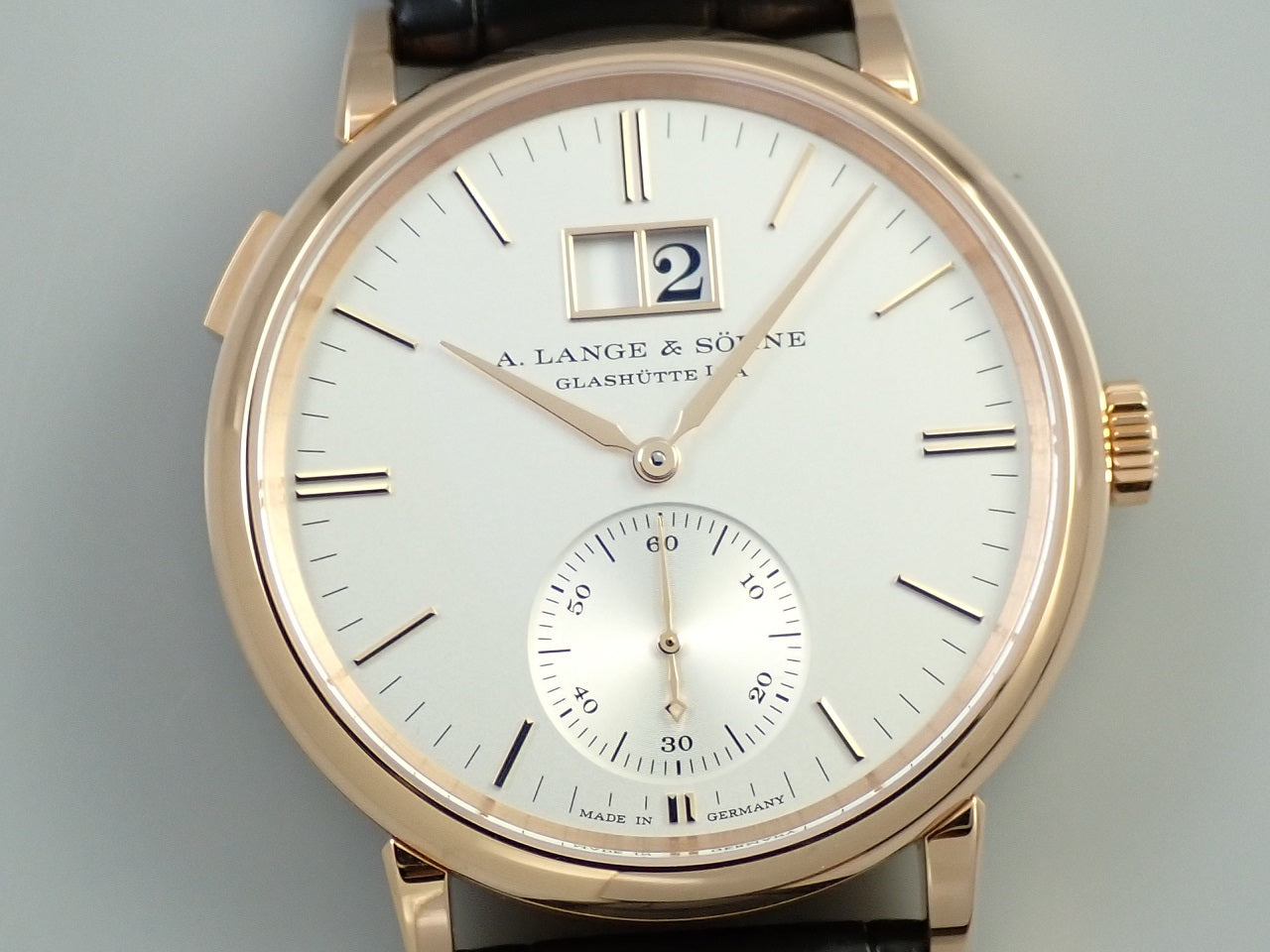 A. Lange &amp; Söhne Saxonia Outsize Date &lt;Warranty, Box, etc.&gt;