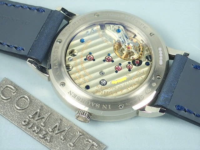 A.ランゲ＆ゾーネ サクソニア Ref.219.026 シルバー文字盤 中古 saxonia-3