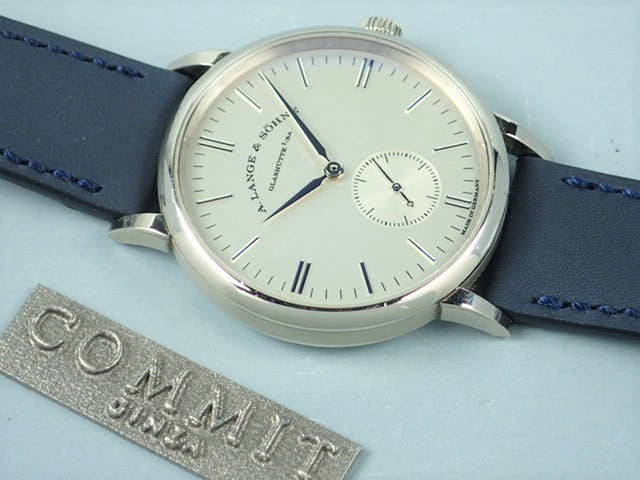 A.ランゲ＆ゾーネ サクソニア Ref.219.026 シルバー文字盤 中古 saxonia-3