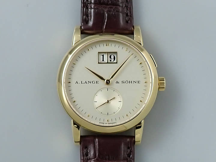 A.ランゲ＆ゾーネ サクソニア Ref.102.001 シルバー文字盤 美品 AW623493
