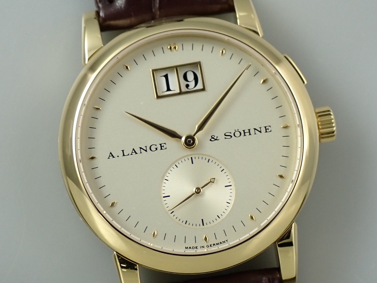 A. Lange &amp; Söhne Saxonia Ref.102.001 18KPG Silver Dial
