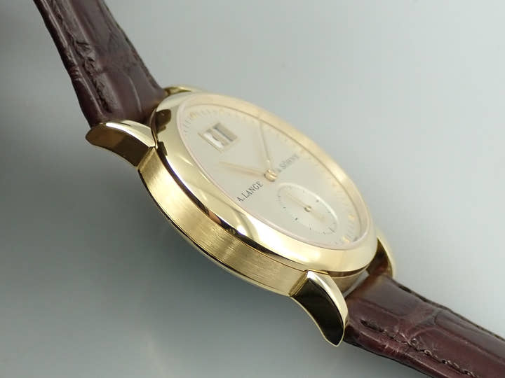 A.ランゲ＆ゾーネ サクソニア Ref.102.001 シルバー文字盤 美品 AW623493