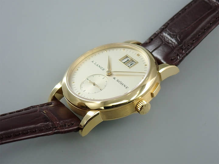 A.ランゲ＆ゾーネ サクソニア Ref.102.001 シルバー文字盤 美品 AW623493
