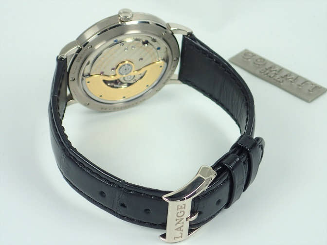 A.ランゲ＆ゾーネ サクソニア Ref.380.027 シルバー文字盤 中古 saxonia-5