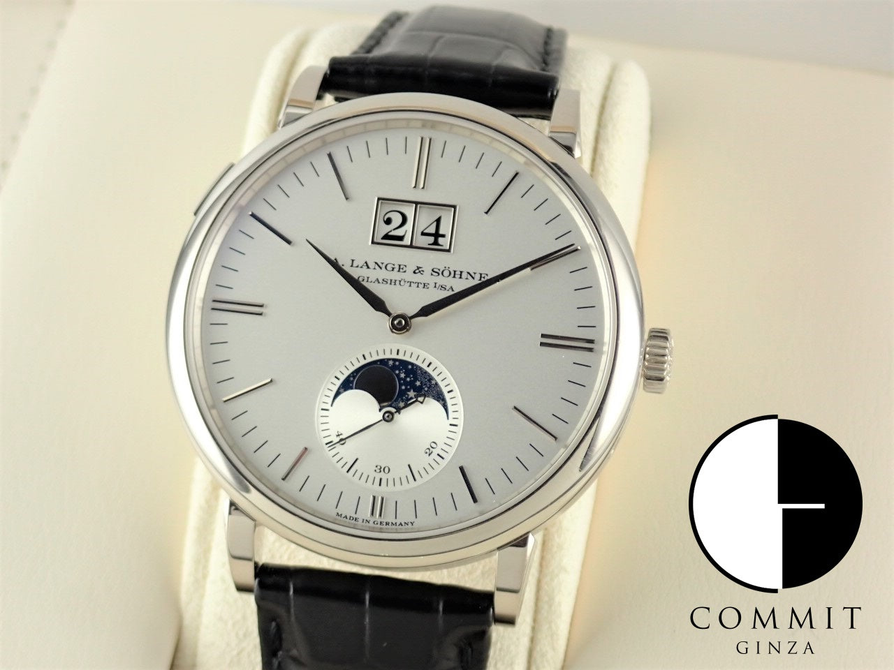 A. Lange &amp; Söhne Saxonia Moon Phase &lt;Warranty, Box, etc.&gt;