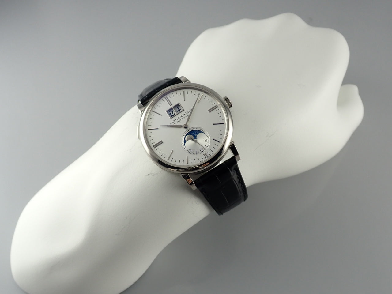 A. Lange &amp; Söhne Saxonia Moon Phase &lt;Warranty, Box, etc.&gt;