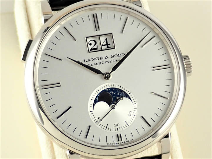 A.ランゲ＆ゾーネ サクソニア Ref.384.026 シルバー文字盤 中古 saxonia-8