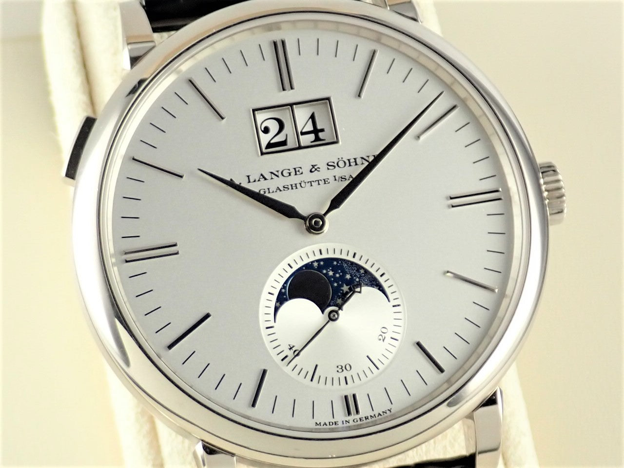 A. Lange &amp; Söhne Saxonia Moon Phase &lt;Warranty, Box, etc.&gt;