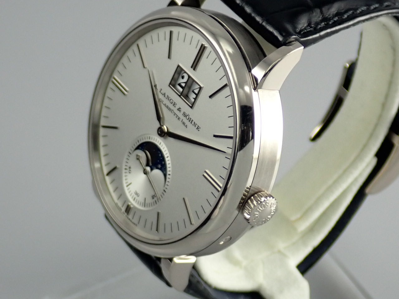 A. Lange &amp; Söhne Saxonia Moon Phase &lt;Warranty, Box, etc.&gt;