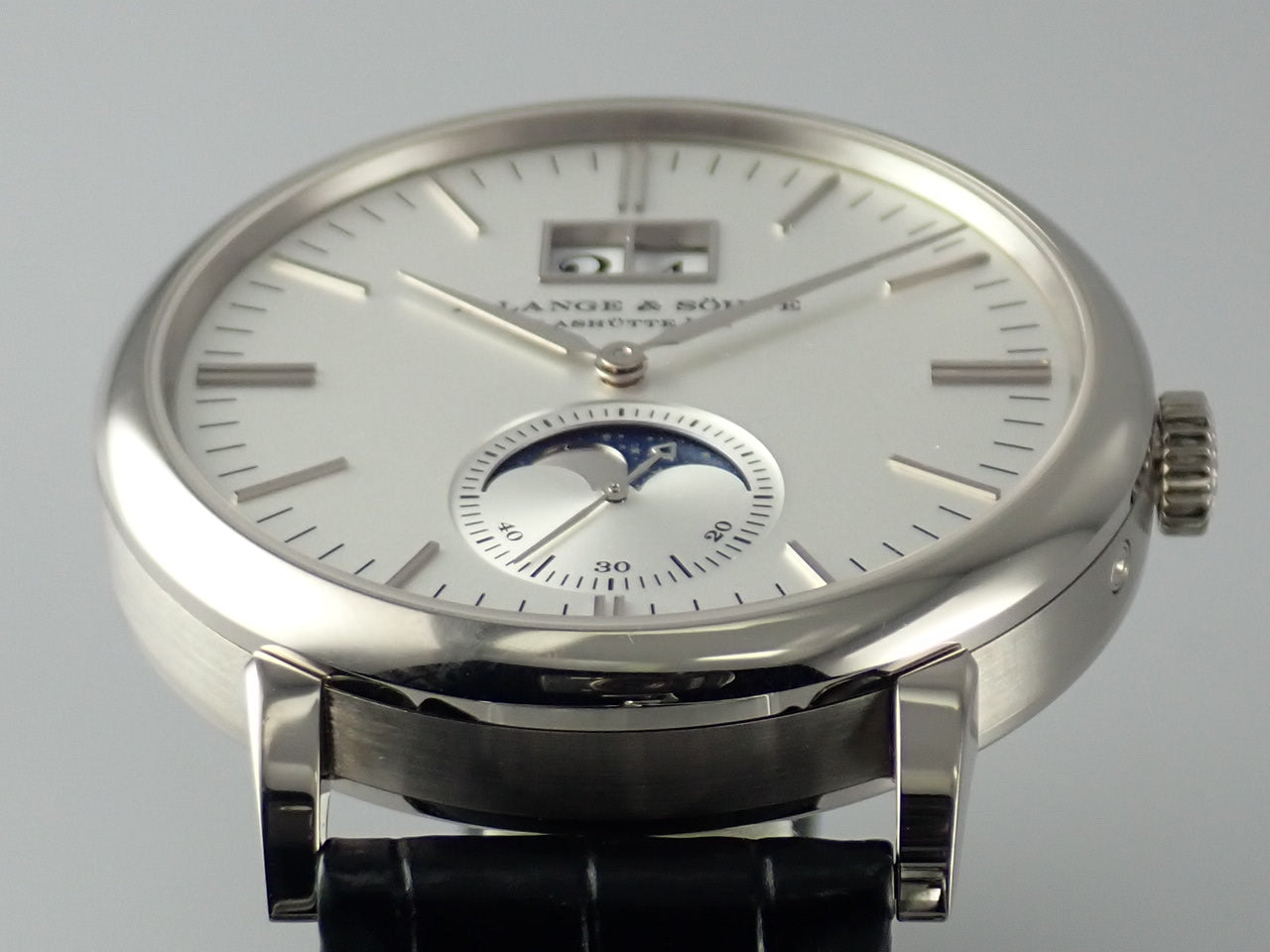 A. Lange &amp; Söhne Saxonia Moon Phase &lt;Warranty, Box, etc.&gt;