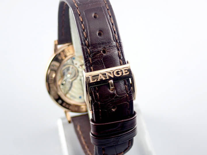 A.ランゲ＆ゾーネ サクソニア Ref.216.032 シルバー文字盤 中古 saxonia-9