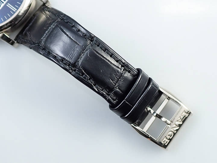 A.ランゲ＆ゾーネ サクソニア ムーンフェイズ Ref.384.029 ブラックロディウム文字盤 中古 WP87WRFA