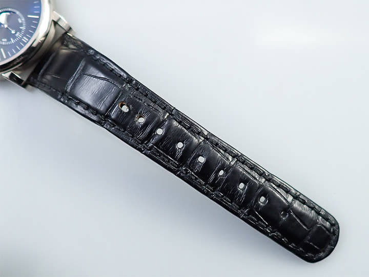 A.ランゲ＆ゾーネ サクソニア ムーンフェイズ Ref.384.029 ブラックロディウム文字盤 中古 WP87WRFA
