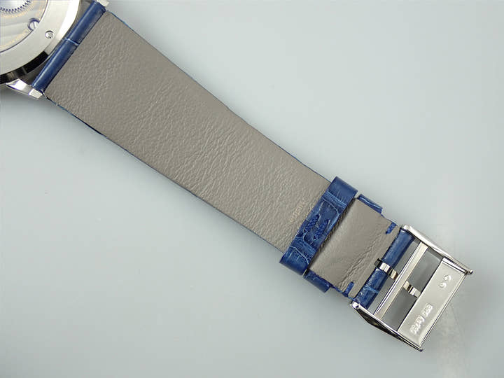 A.ランゲ＆ゾーネ サクソニア フラッハ Ref.205.086 コッパーブルー文字盤 中古 32C11L0X