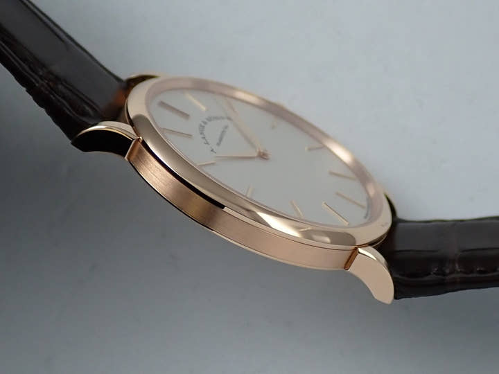 A.ランゲ＆ゾーネ サクソニア フラッハ Ref.201.033 シルバー文字盤 中古 3RK4P3HS